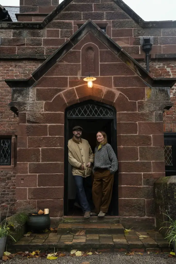 Susannah and Carl of The Manor Diaries Studio at the manor